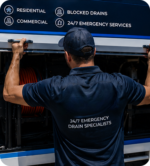 Licensed blocked drain plumber servicing a Quakers Hill home